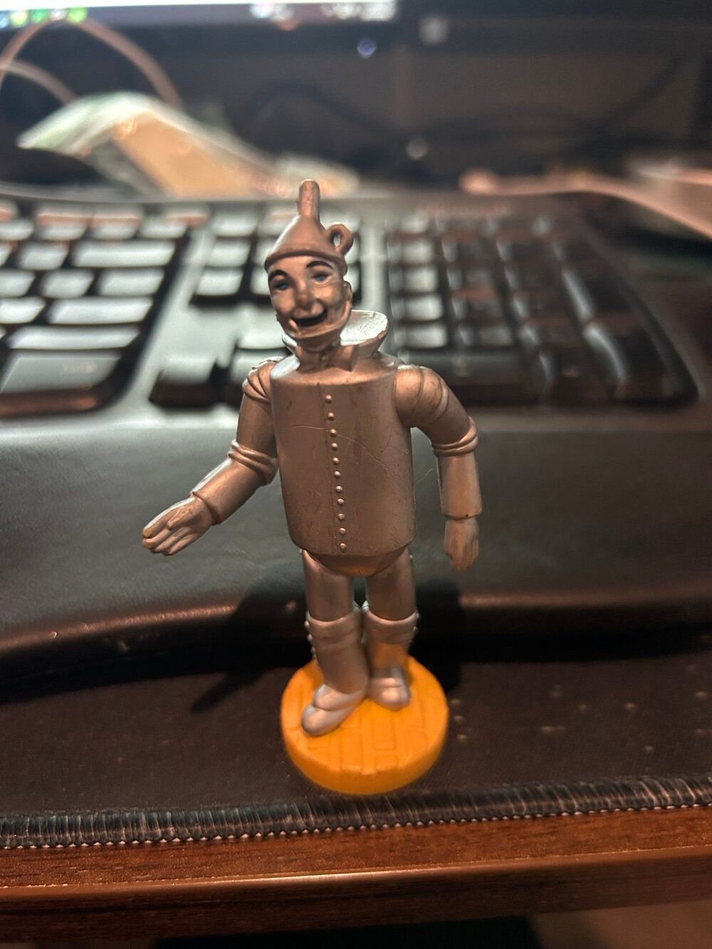 Vintage Wizard of Oz Tin Man Loew’s Ren 1987 Turner Macau Presents 3.5” Figure